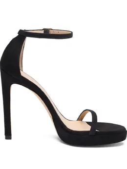 Stuart Weitzman: Чёрные сандалии  Nudist