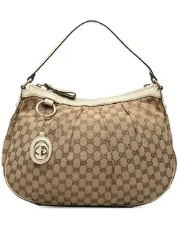 Gucci Pre-Owned: Коричневая сумка 