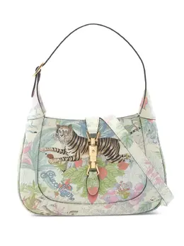 Gucci Pre-Owned: Голубая сумка через плечо 