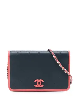 CHANEL Pre-Owned: Голубой кошелёк 