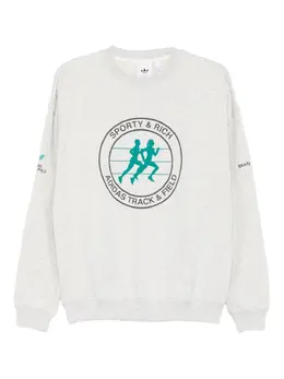 adidas: Свитшот  X с принтом