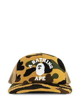 A BATHING APE®: Жёлтая кепка 