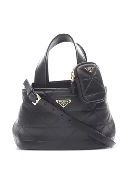 Prada Pre-Owned: Чёрная сумка 