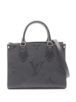 Louis Vuitton Pre-Owned: Чёрная сумка 