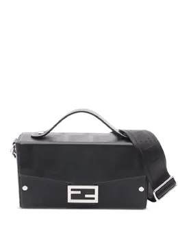 Fendi Pre-Owned: Чёрная сумка через плечо 