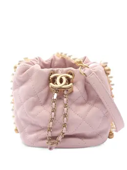 CHANEL Pre-Owned: Розовая сумка 