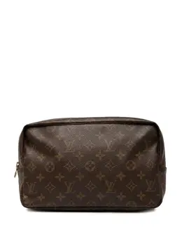 Louis Vuitton Pre-Owned: Коричневый клатч 