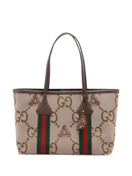 Gucci Pre-Owned: Коричневая сумка-шоппер 