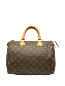 Louis Vuitton Pre-Owned: Коричневая сумка 