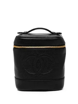 CHANEL Pre-Owned: Чёрная сумка 