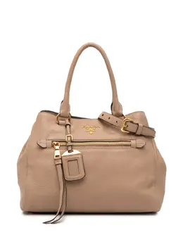 Prada Pre-Owned: Коричневая сумка 