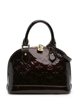 Louis Vuitton Pre-Owned: Фиолетовая сумка 