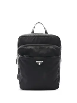 Prada Pre-Owned: Чёрный рюкзак 