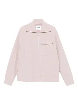 Jil Sander: Розовый свитшот 