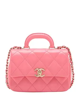 CHANEL Pre-Owned: Блестящая сумка 