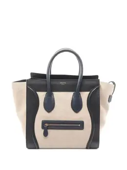 Celine Pre-Owned: Бежевая сумка-шоппер 