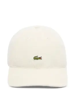 Lacoste: Белая кепка 