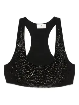 Elisabetta Franchi: Чёрный топ 