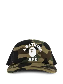 A BATHING APE®: Зелёная кепка 