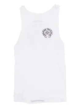 Chrome Hearts: Белая майка 