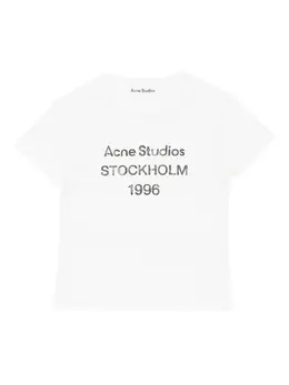 Acne Studios: Белая футболка 