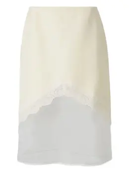 Jil Sander: Кружевная юбка 