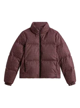 Woolrich: Бордовая куртка 