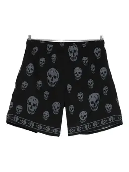Alexander McQueen: Плавки  Skull