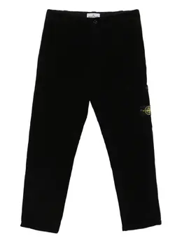 Stone Island: Чёрные брюки  Compass