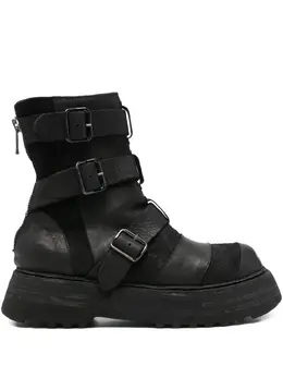 Guidi: Чёрные ботинки 