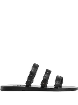 Ancient Greek Sandals: Чёрные сандалии 
