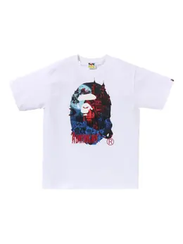 A BATHING APE®: Футболка с принтом 