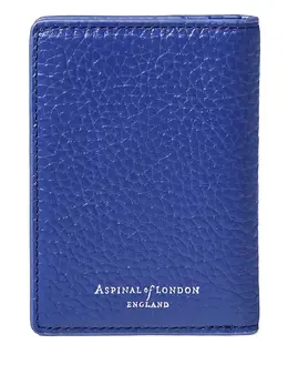 Aspinal Of London: Голубой картхолдер 
