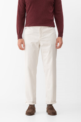 Brunello Cucinelli: Белые брюки 