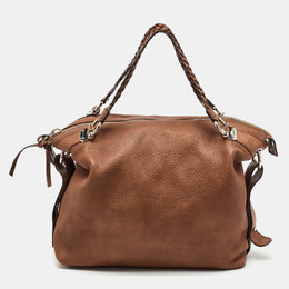 Gucci: Коричневая сумка  Bamboo