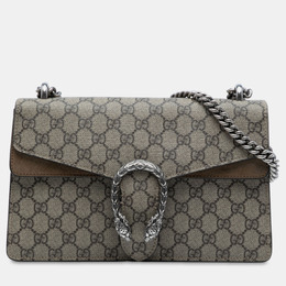 Gucci: Коричневая сумка  GG Supreme