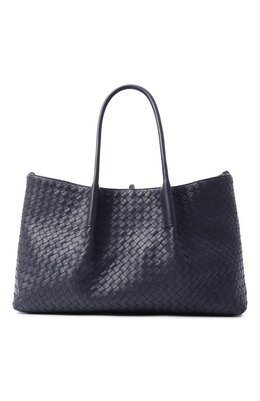 Bottega Veneta: Синяя сумка 