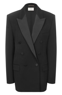 Saint Laurent: Жакет из шерсти 