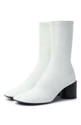 Jil Sander: Белые ботинки 