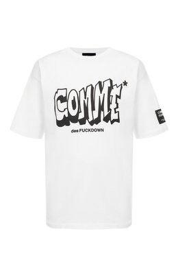 Comme des Fuckdown: Хлопковая футболка 