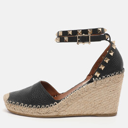 Valentino: Чёрные мокасины  Rockstud