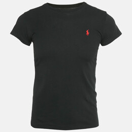 Polo Ralph Lauren: Чёрная футболка 
