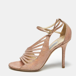 Jimmy Choo: Розовые сандалии 