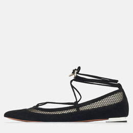 Aquazzura: Чёрные балетки 