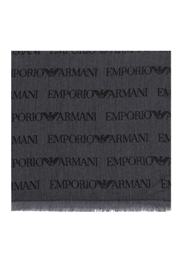EMPORIO ARMANI: Зелёный шарф 