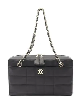 CHANEL Pre-Owned: Чёрная сумка 