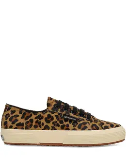 Superga: Коричневые кроссовки 