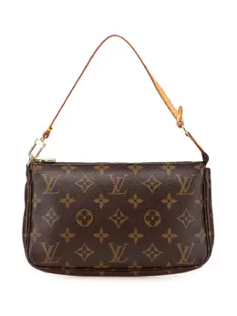 Louis Vuitton Pre-Owned: Коричневая сумка 