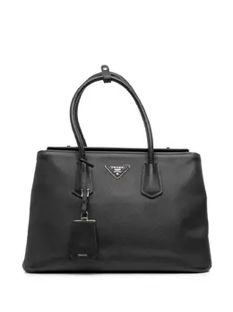 Prada Pre-Owned: Чёрная сумка 