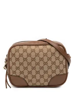 Gucci Pre-Owned: Коричневая сумка через плечо 